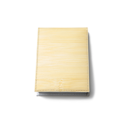 pocket tissue case 竹×WHITE 外側
